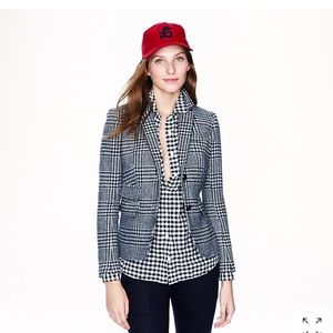 J. Crew Schoolboy Blazer in Glen Plaid